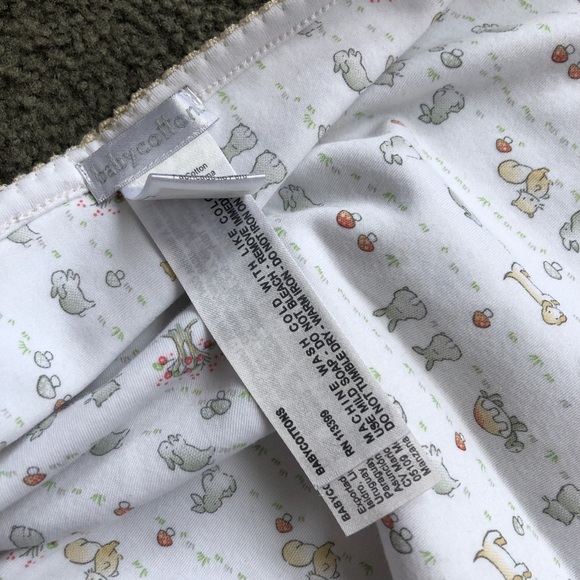 Fox and Bunny Baby blanket - Picture 9 of 13